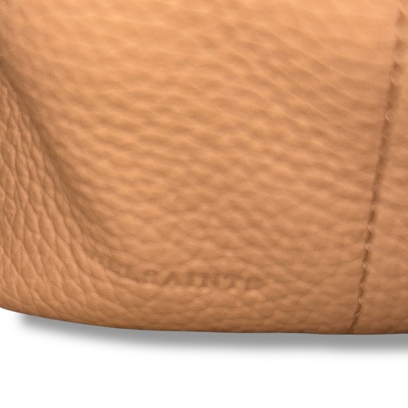 NWT ALL SAINTS Small Allington Tote with Interior Pouch - Tan/Black Handles - Picture 14 of 16